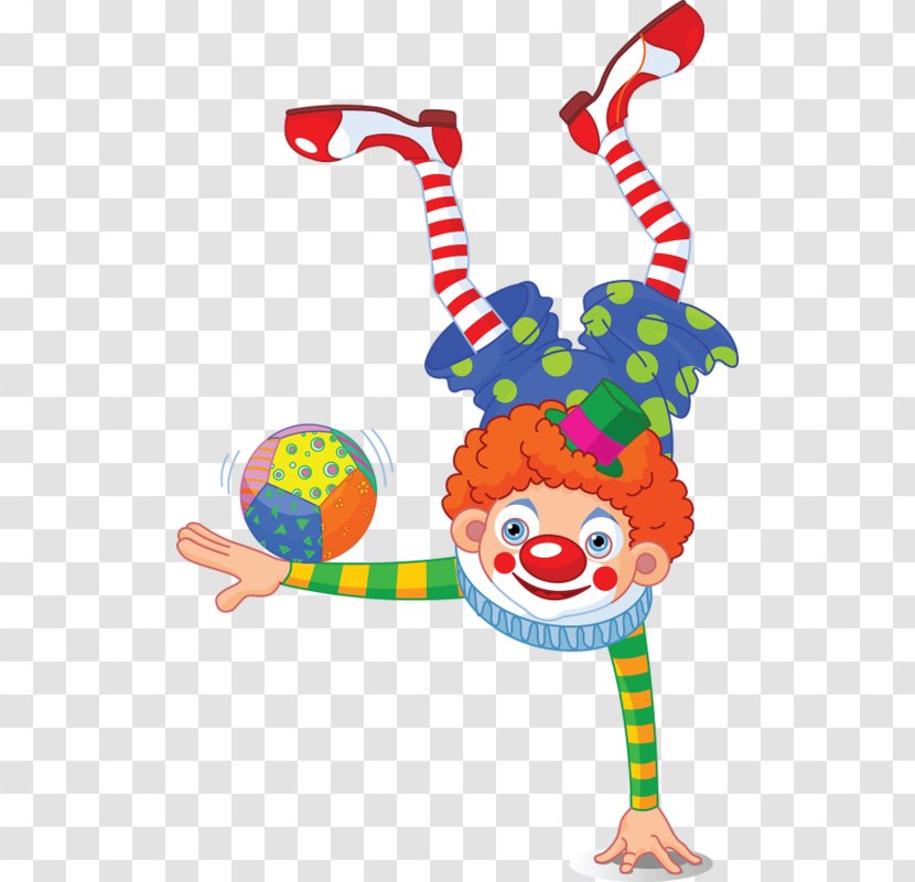 Clown Circus Royalty-free Clip Art - 2017 Cartoon Handstand Transparent PNG
