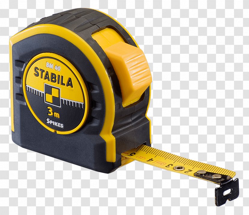 Tape Measures Stanley Hand Tools Measure Steel Stabila BM - Tool - Parking Meter Transparent PNG