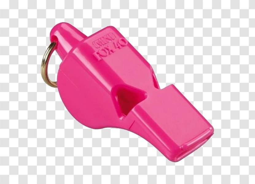 Classic Fox 40 Whistle Sonik Blast CMG Pearl Sports And Safety Loud - Referee Transparent PNG