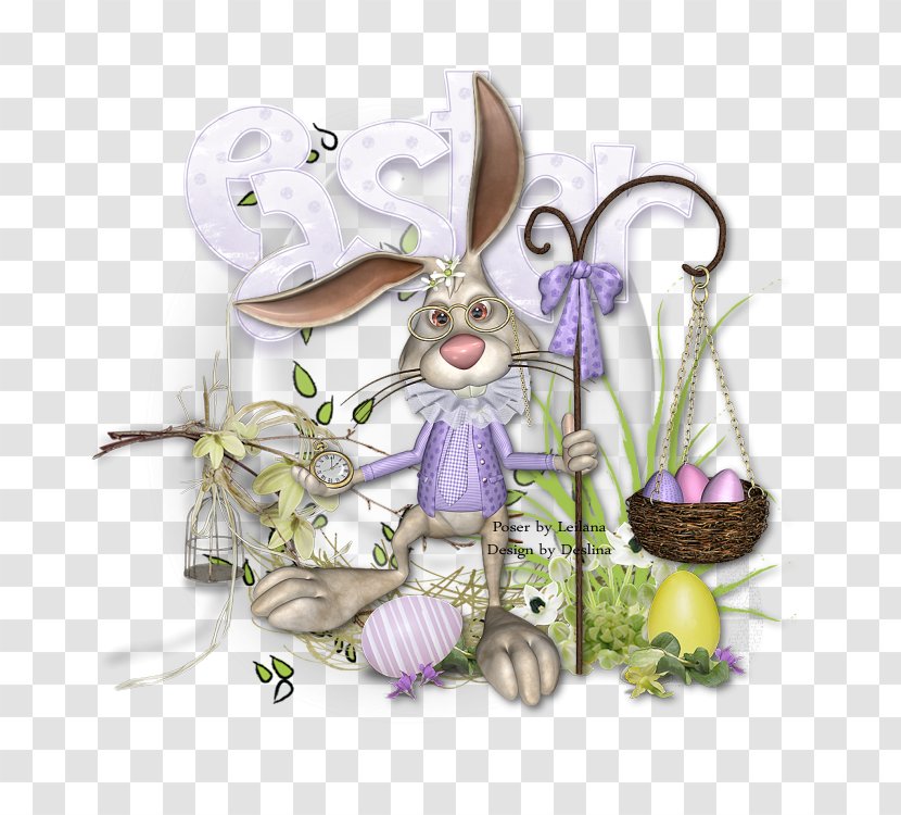 Easter Bunny Rabbit Hare Computer Mouse - Petra Transparent PNG