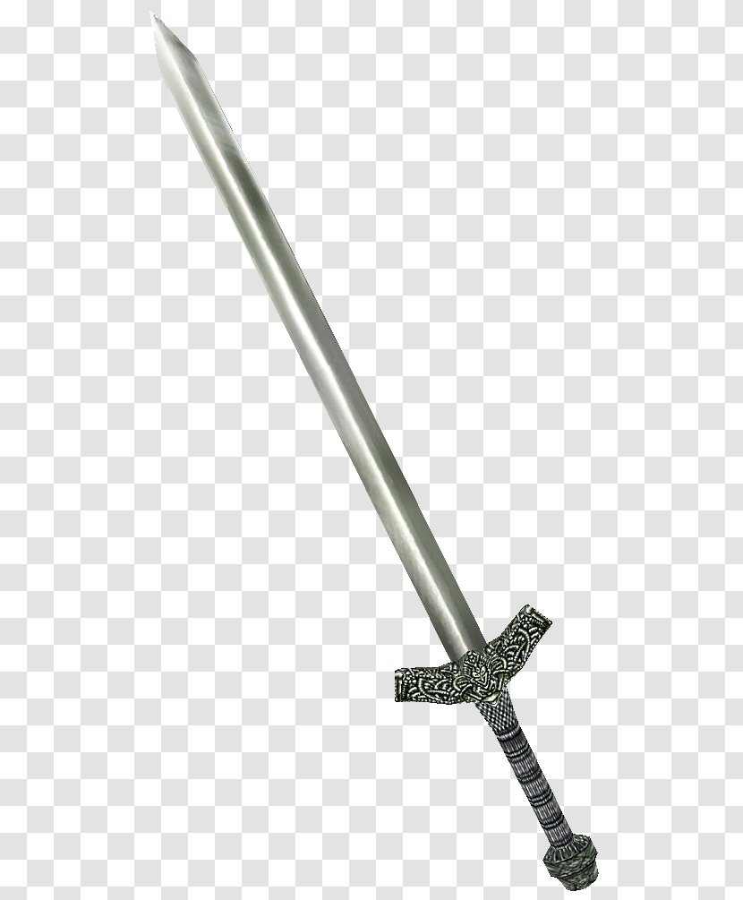 The Elder Scrolls V: Skyrim Weapon Longsword III: Bloodmoon - Blade Transparent PNG