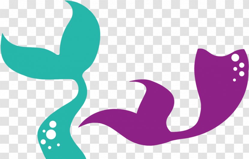 Mermaid Cartoon - Tail - Purple Violet Transparent PNG