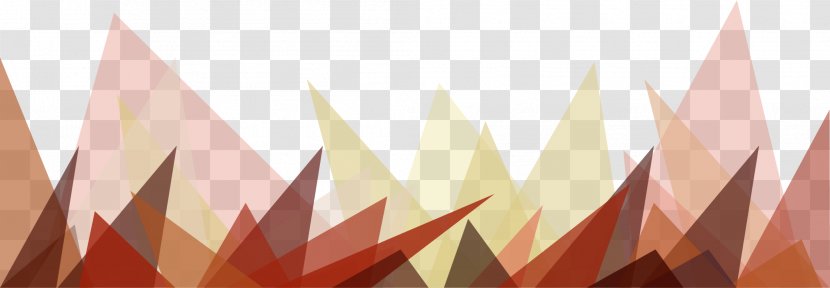 Polygon Geometry Triangle - Vecteur - Vector Hand-painted Transparent PNG