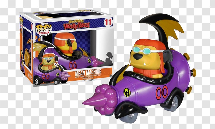 Dick Dastardly Muttley Penelope Pitstop Funko Hanna-Barbera - Action Toy Figures Transparent PNG