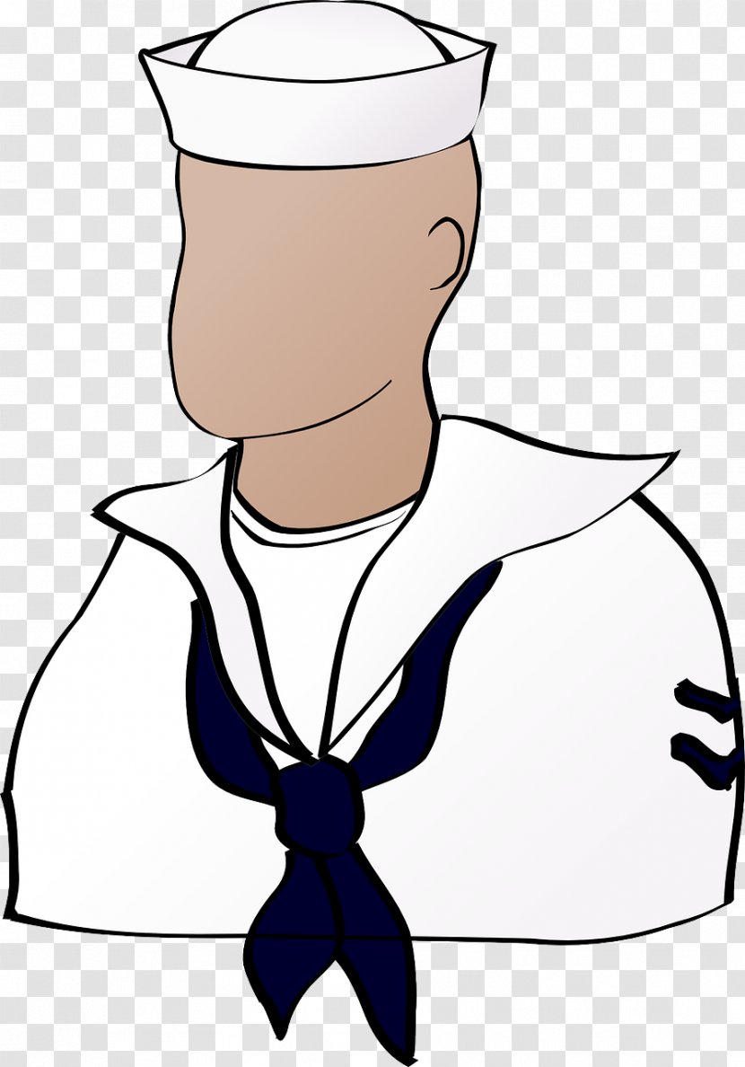 Sailor Cap Clip Art - Male - Suit Transparent PNG