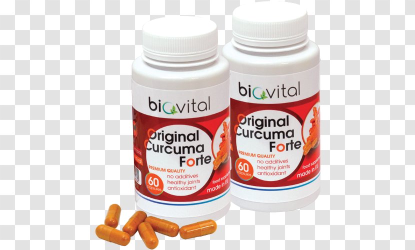 Dietary Supplement Turmeric Capsule Disease Pain - Spice - Health Transparent PNG