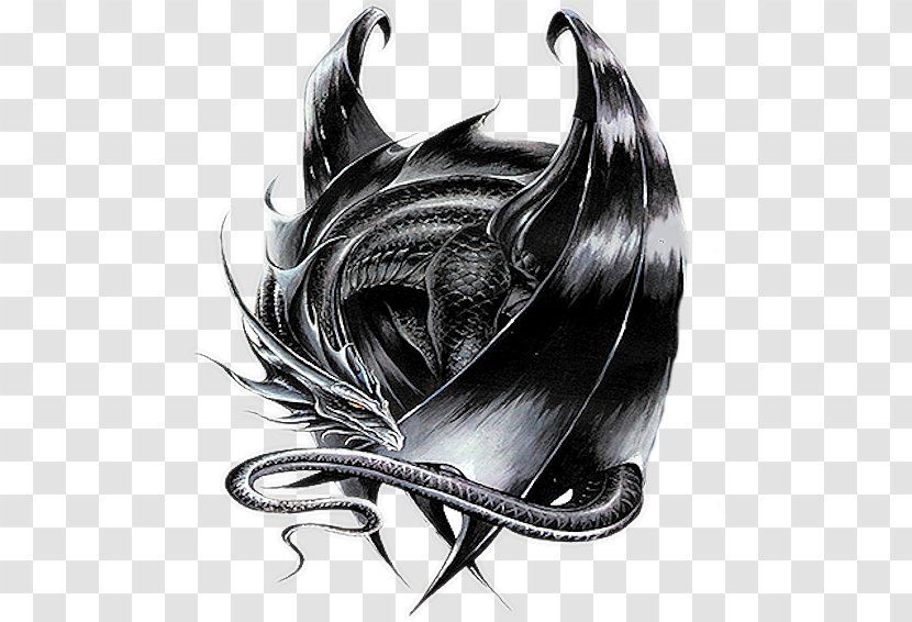 Dragon Black - Neck Transparent PNG