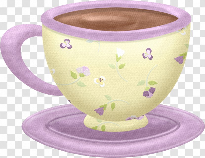 Coffee Cup Teacup Saucer Mug - Tea Transparent PNG