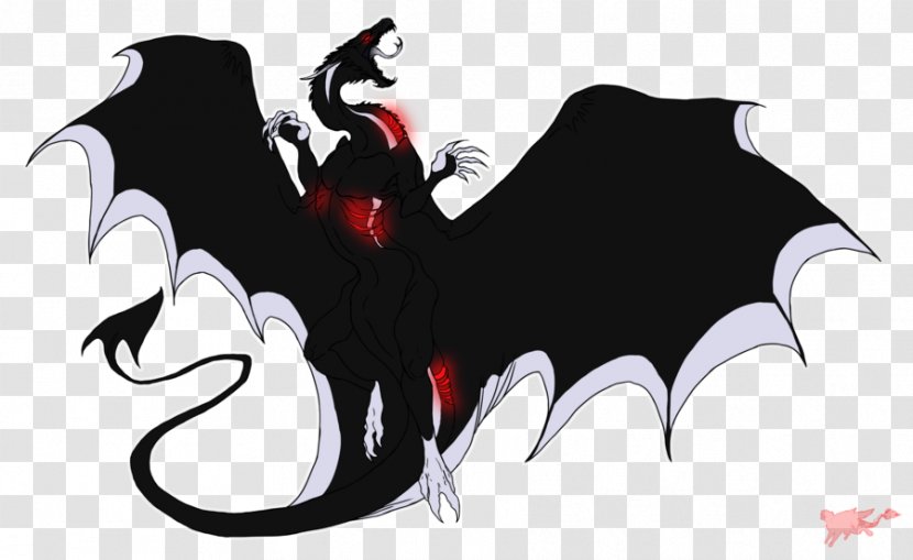 Dragon Cartoon BAT-M Demon - Vertebrate Transparent PNG