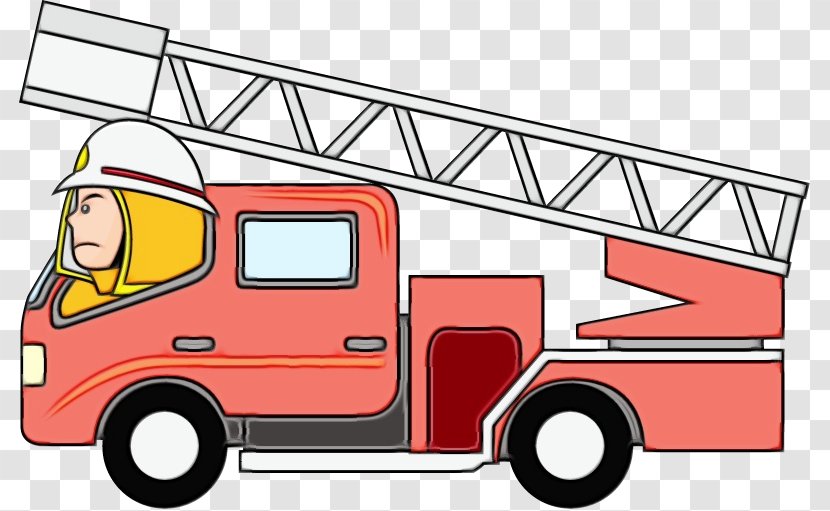 Fire Cartoon - Freight Transport - Commercial Vehicle Transparent PNG