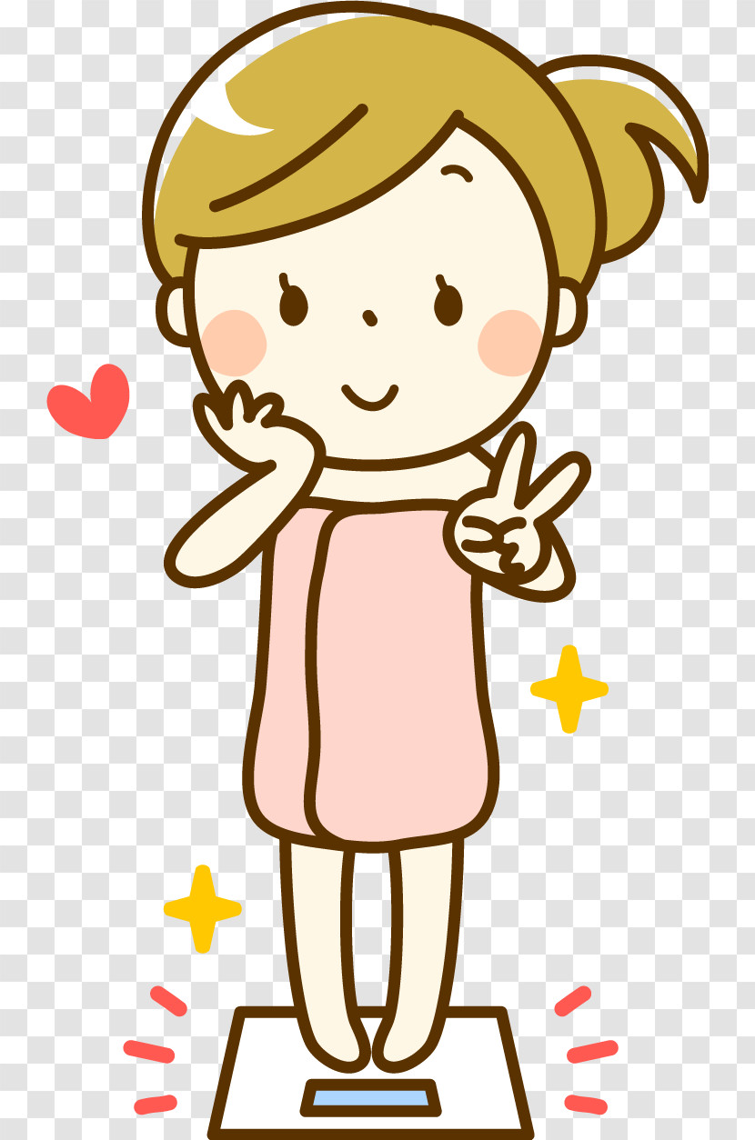 Cartoon Facial Expression Cheek Happy Finger Transparent PNG