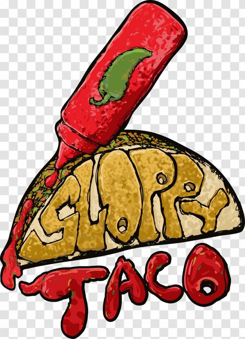 The Sloppy Taco Clip Art Food Take-out - Truck - Crazytaco Transparent PNG