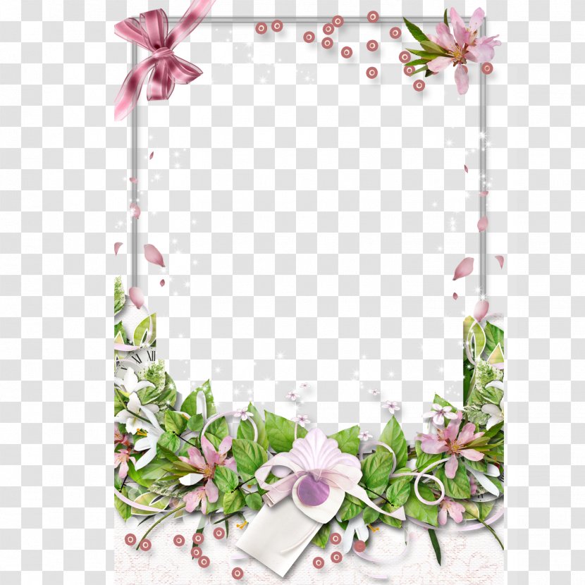 Creative Flowers,frame - Creativity - Pink Transparent PNG