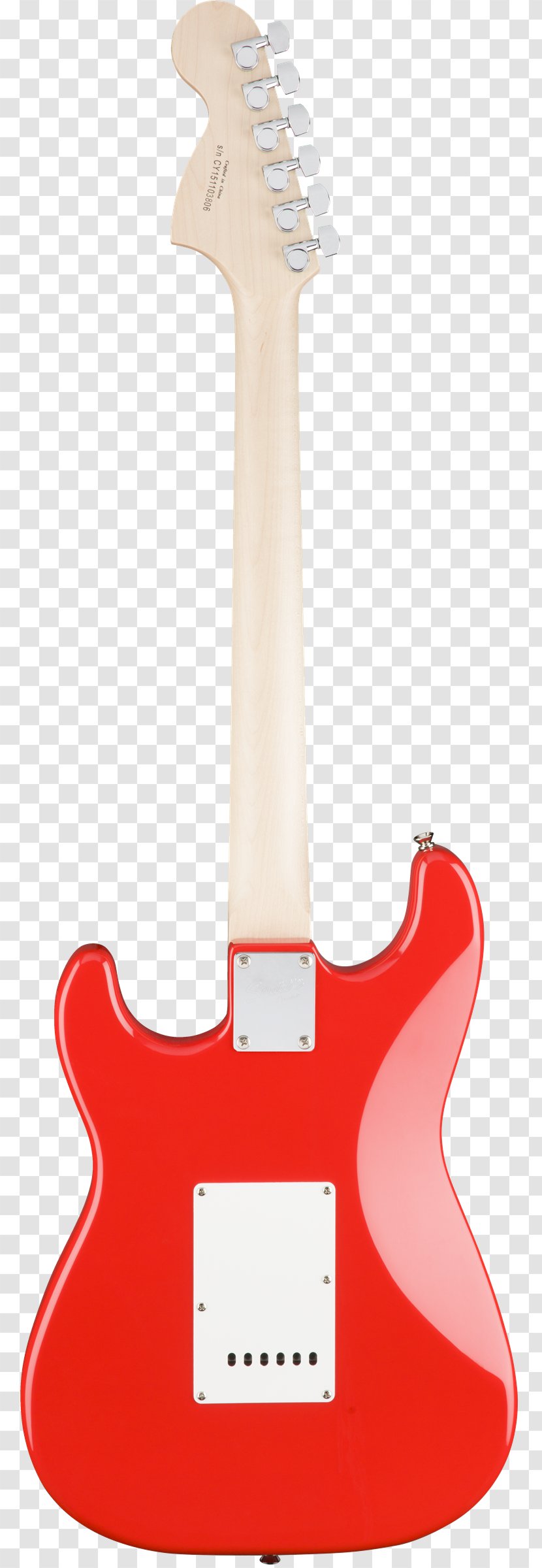 Electric Guitar Fender Standard Stratocaster Musical Instruments Corporation Squier - Affinity Series Transparent PNG