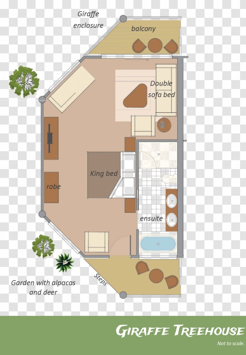 Floor Plan Tree House Room - Home Transparent PNG