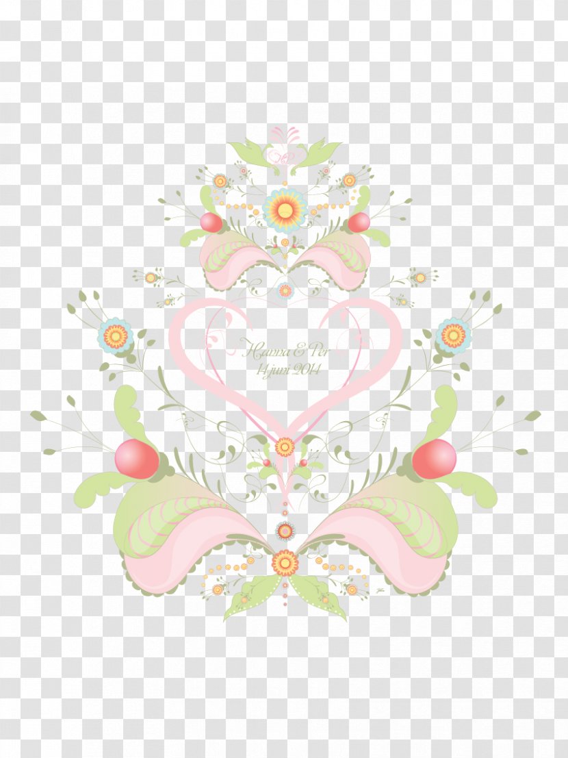 Floral Design Wedding Invitation Kurbits Convite - Digital Illustration Transparent PNG