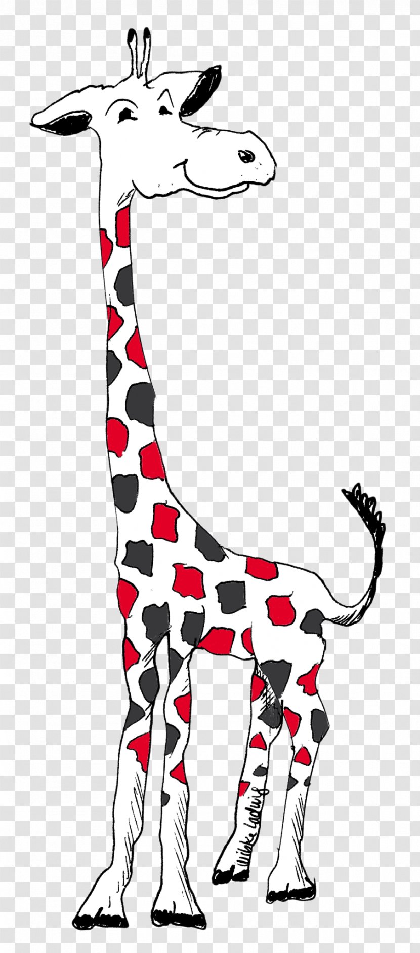 Giraffe Horse Wildlife Fauna Clip Art - Line Transparent PNG