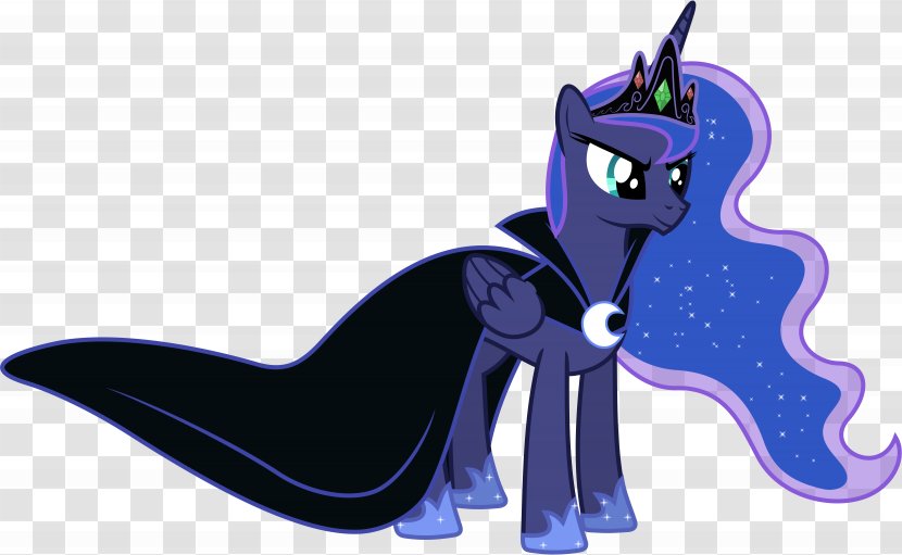 Princess Luna Twilight Sparkle Celestia Rarity Pony - Purple - Aurora Effect Transparent PNG