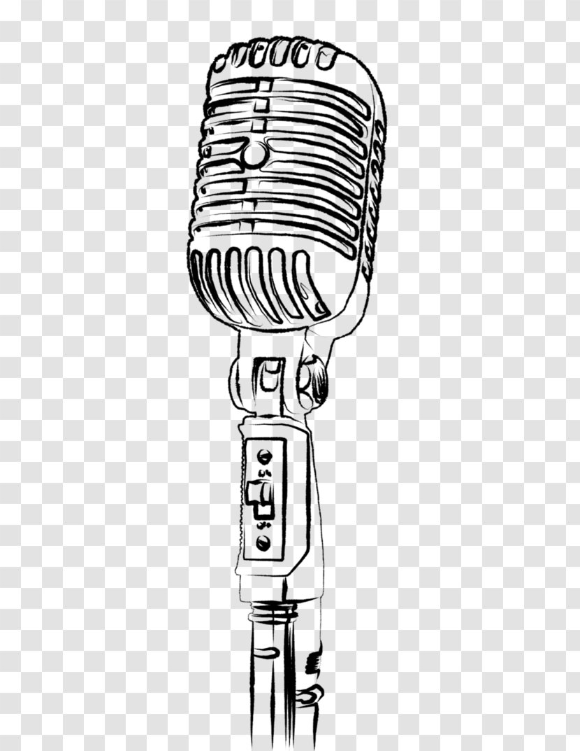 Microphone Drawing Photography - Frame Transparent PNG