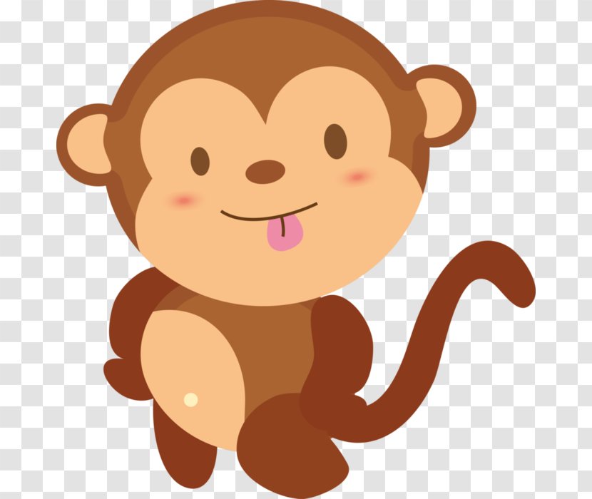 Baby Monkeys Clip Art - Primate - Monkey Transparent PNG
