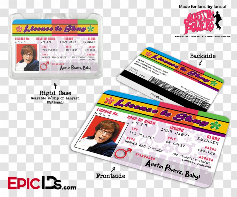 James Bond Austin Powers Film Epic IDs Brand - In Goldmember Transparent PNG