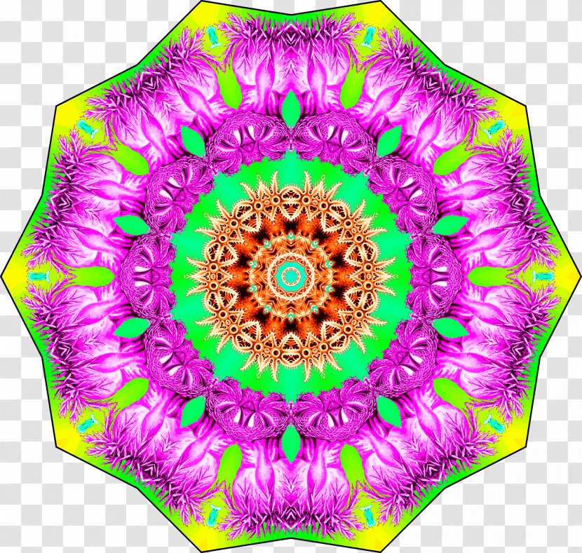 Symmetry Kaleidoscope Pattern - 15 Anos Transparent PNG