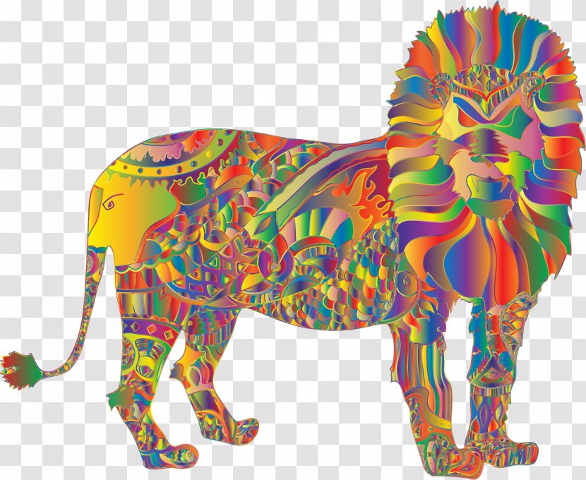 Lion Clip Art - Cat Like Mammal - Lions Clipart Transparent PNG