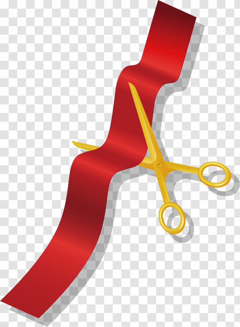 Red Ribbon Borxf0aklipping - Tape Transparent PNG