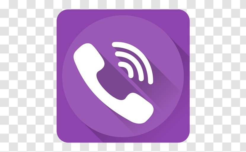 Viber Telephone Call IPhone - Purple Transparent PNG