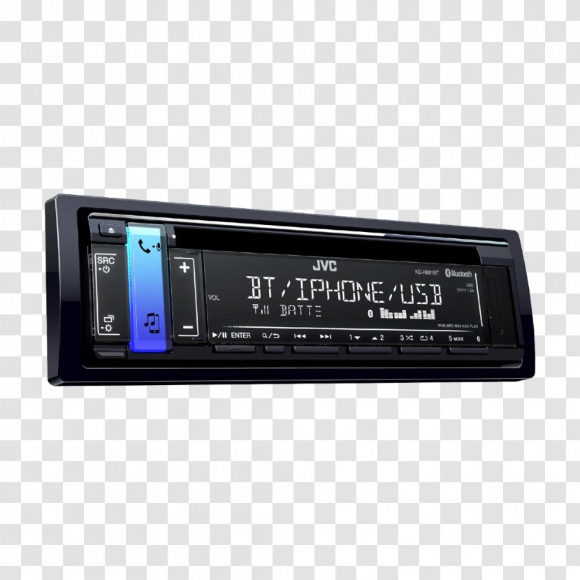 Car Vehicle Audio JVC Radio Receiver Automotive Head Unit Transparent PNG