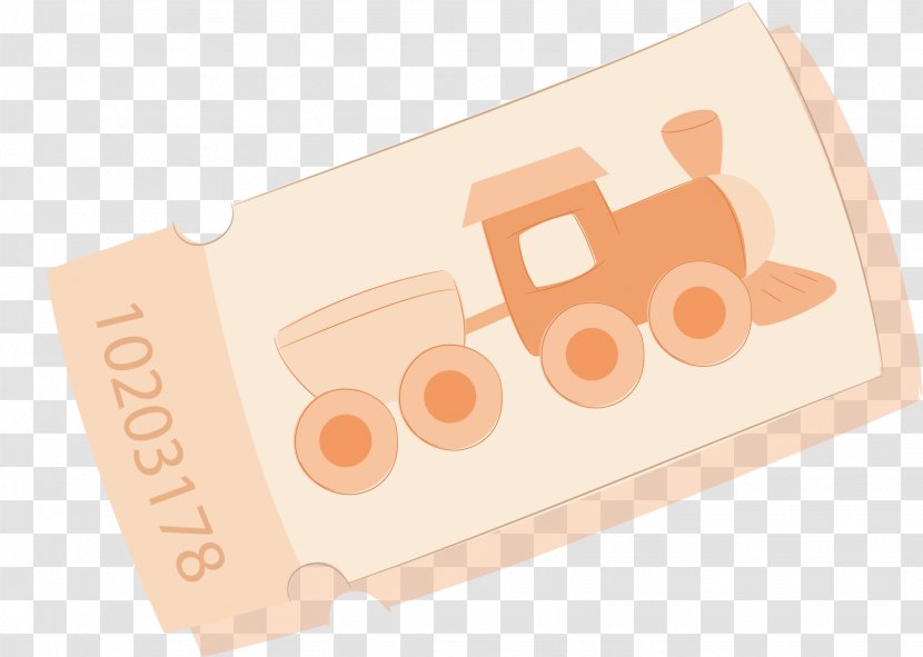 Tractor Massey Ferguson Resource - Peach - Tickets And Tractors Transparent PNG
