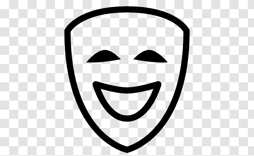 Comedy Emoticon - Mouth - MASK VECTOR Transparent PNG