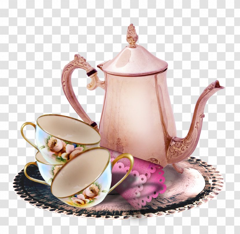 Teapot Teacup Tea Set - Dishware - Continental Transparent PNG