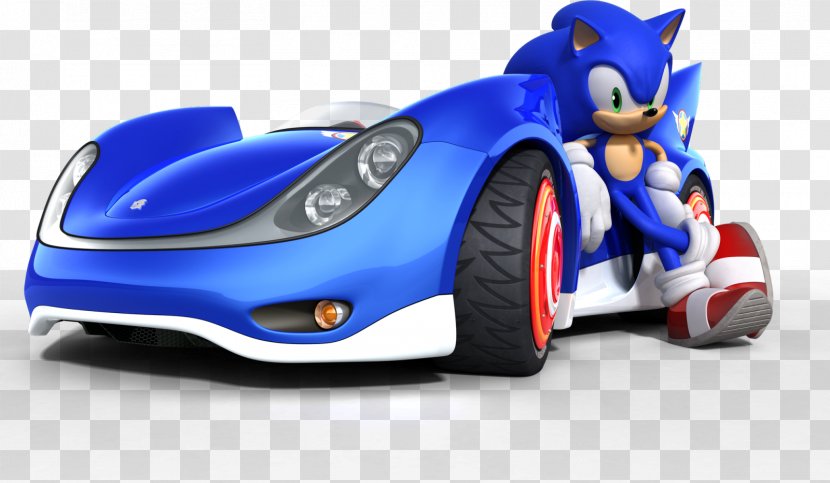 Sonic & Sega All-Stars Racing Transformed PlayStation 3 The Hedgehog 2 - Automotive Design - Race Car Transparent PNG