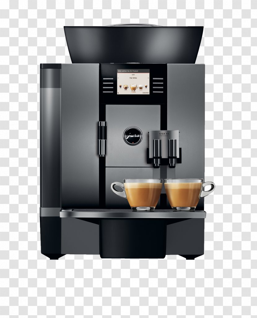 Coffee Espresso Cafe Latte Jura GIGA X3 Professional Transparent PNG