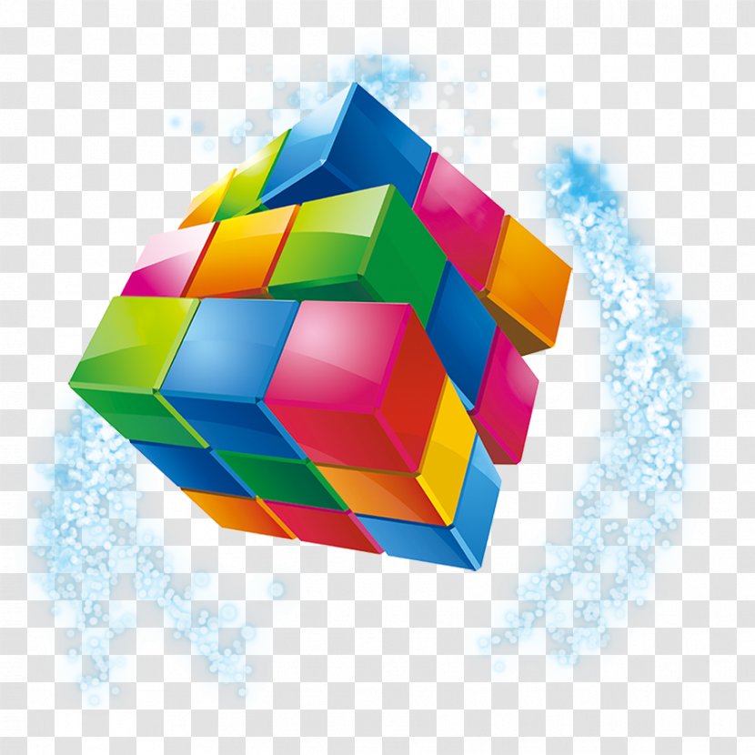 China - Rubiks Cube - Creative Design Transparent PNG