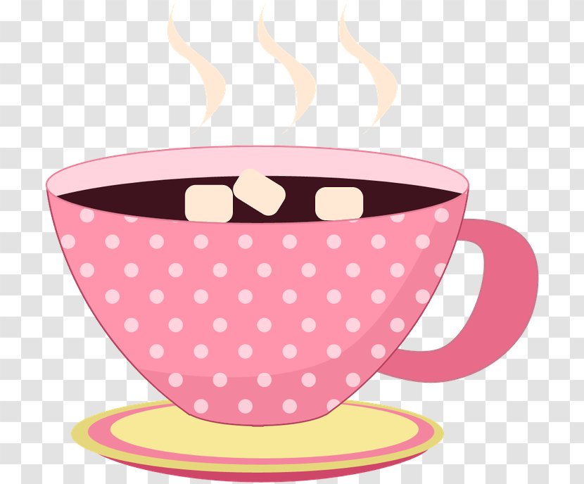 Polka Dot - Coffee Cup Transparent PNG