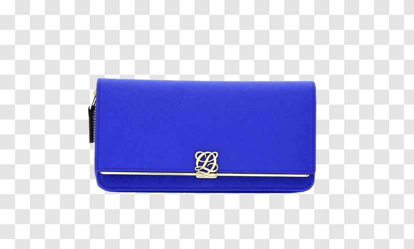 Handbag Wallet Brand - Electric Blue - Ms. Long Zipper Ruikeduosi Transparent PNG