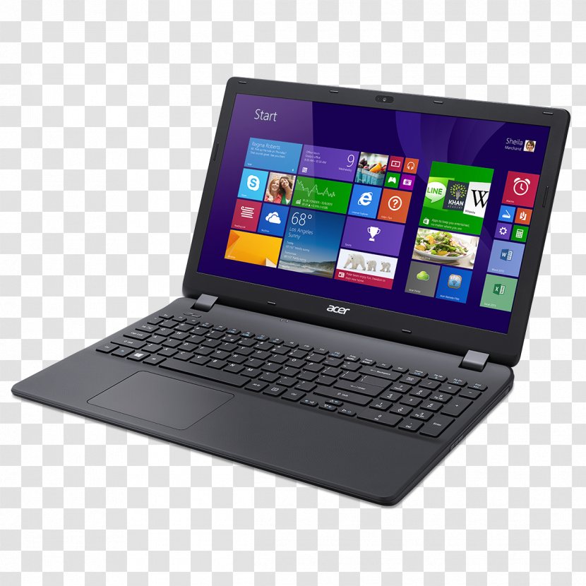 Laptop Acer Aspire Intel Computer Hard Drives - Radeon - Glare Graphics Transparent PNG