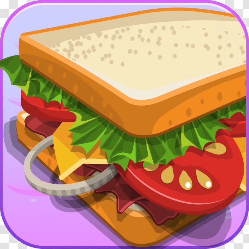 Fast Food Free Cooking Games Menu - Cuisine - Yummy Burger Mania Game Apps Transparent PNG