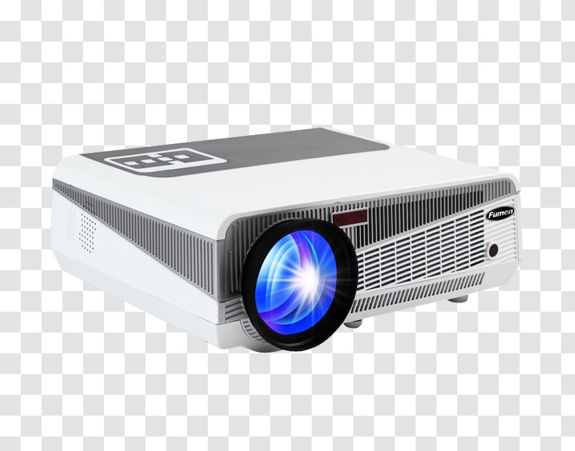 LCD Projector Video Lens - Blue Transparent PNG