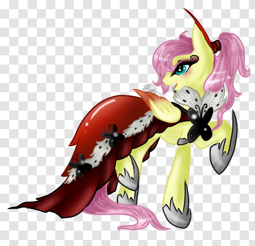 Fluttershy Pony Princess Luna Rarity Rainbow Dash - Cartoon - My Little Transparent PNG