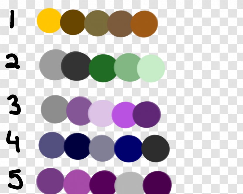 Palette Color Scheme Pattern - Web Colors Transparent PNG