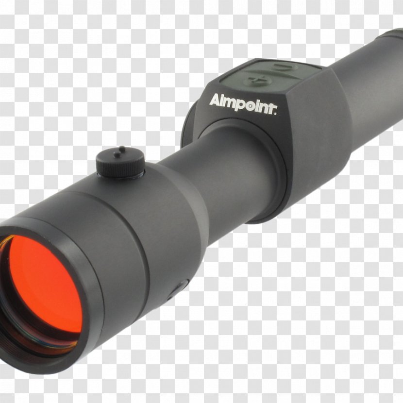 Aimpoint AB Red Dot Sight Reflector Telescopic - Silhouette - Flower Transparent PNG