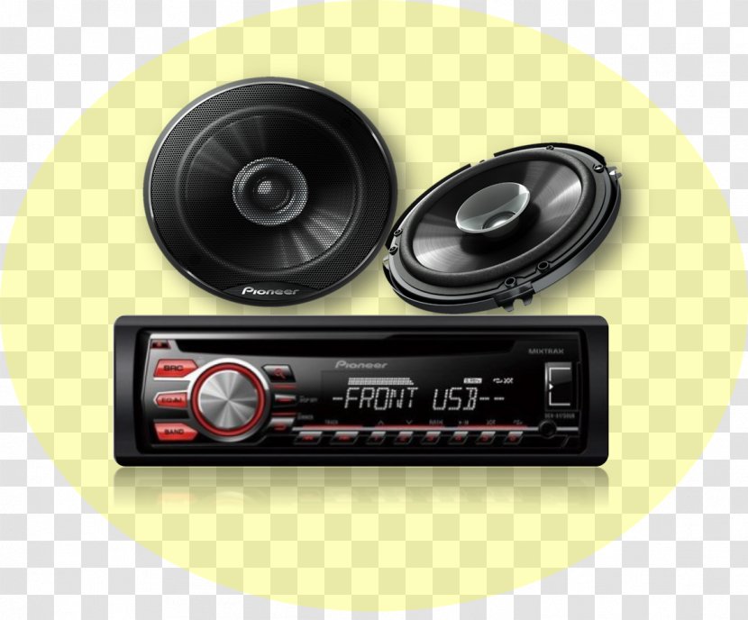 Vehicle Audio Automotive Head Unit Car Radio Receiver CD Player Transparent PNG