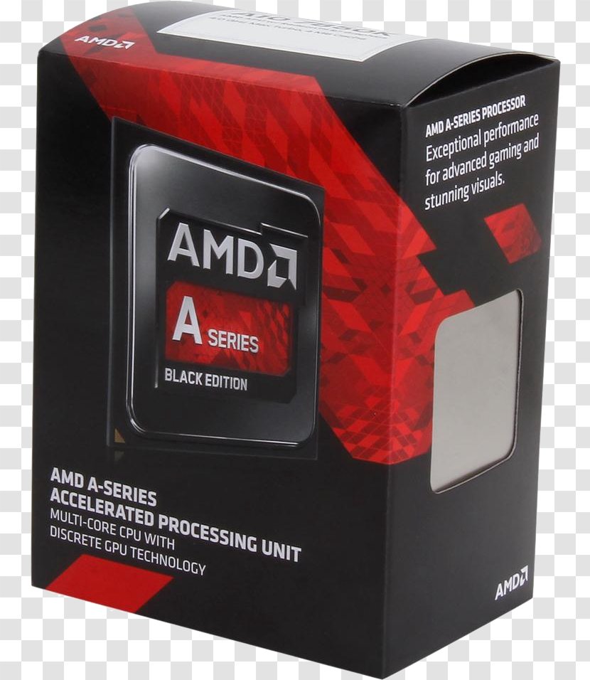 AMD Accelerated Processing Unit Radeon Advanced Micro Devices Socket FM2+ - Electronic Device - Zap Transparent PNG