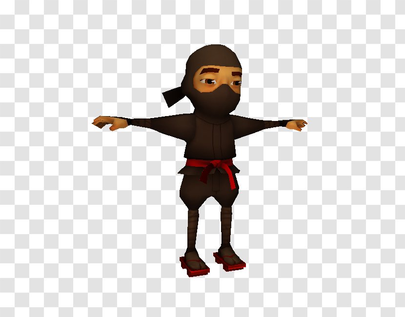 Subway Surfers Video Game Character - Ninja Transparent PNG