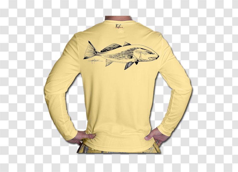 Long-sleeved T-shirt Clothing - Fishing Transparent PNG