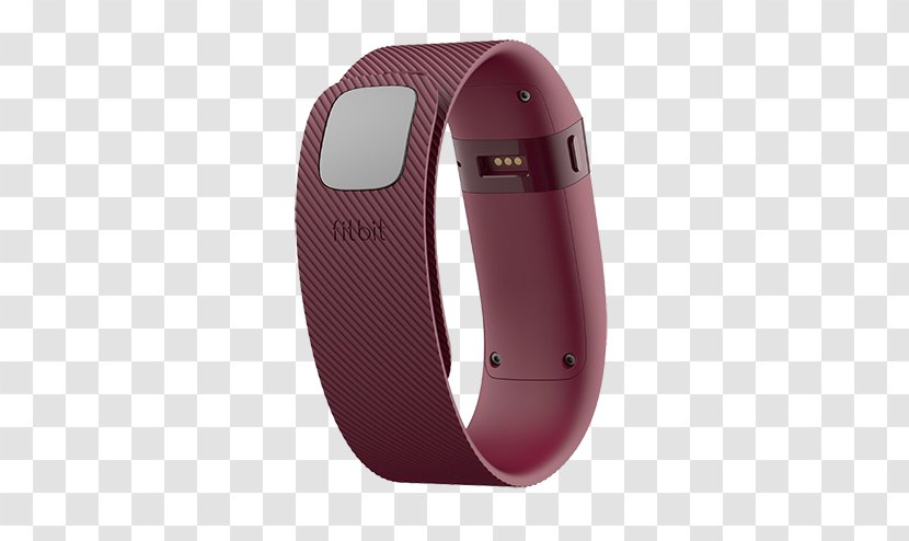 Fitbit Wristband Bracelet Withings Watch - Pink - Maroon Plum Transparent PNG