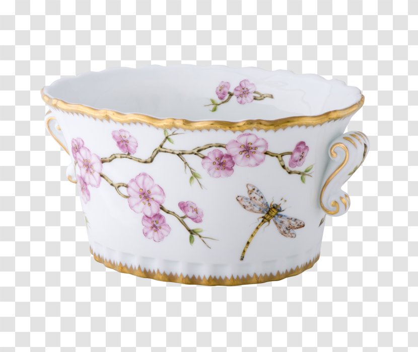 White House Cachepot Porcelain Flowerpot Blossom - Saucer - Hand-painted Delicate Lace Transparent PNG